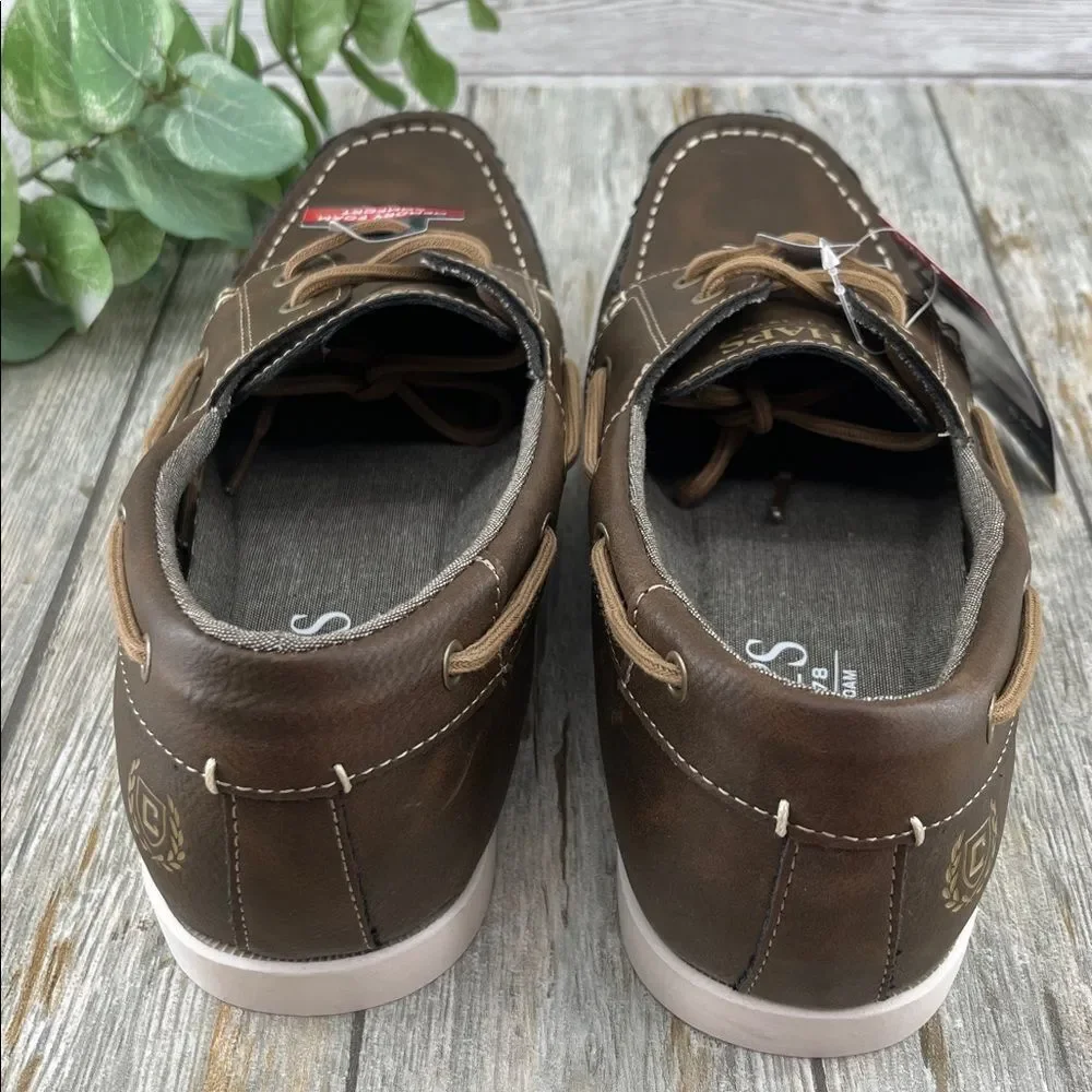 Men’s Chaps Benny Boat Shoes Size 9